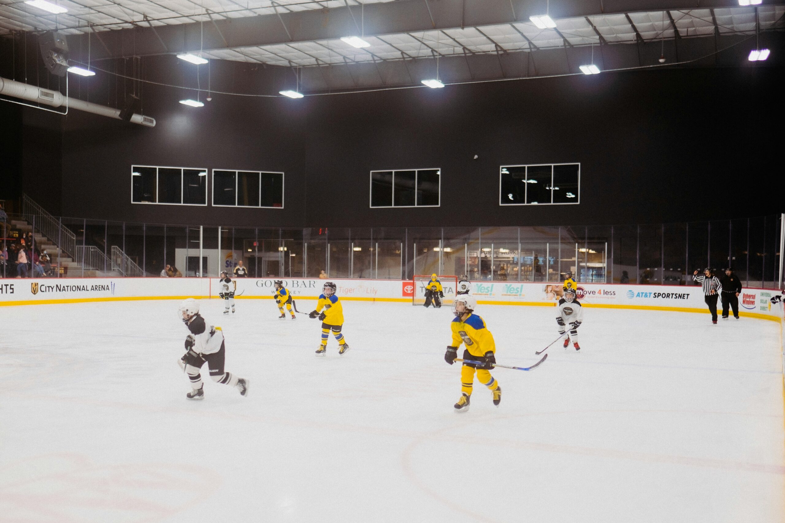 Kids Playing Hockey on Ice - Connect Sport